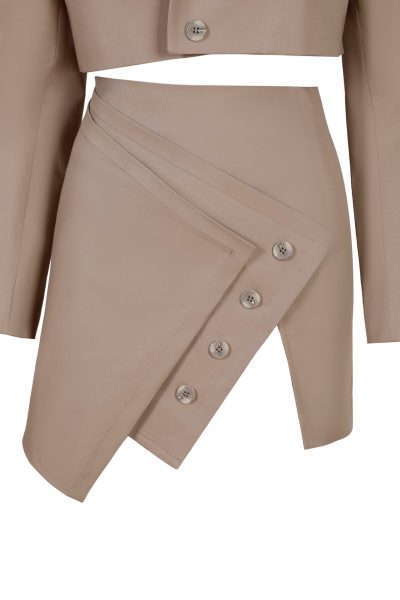 Alternative view of Maraya Cropped Blazer & Skirt
