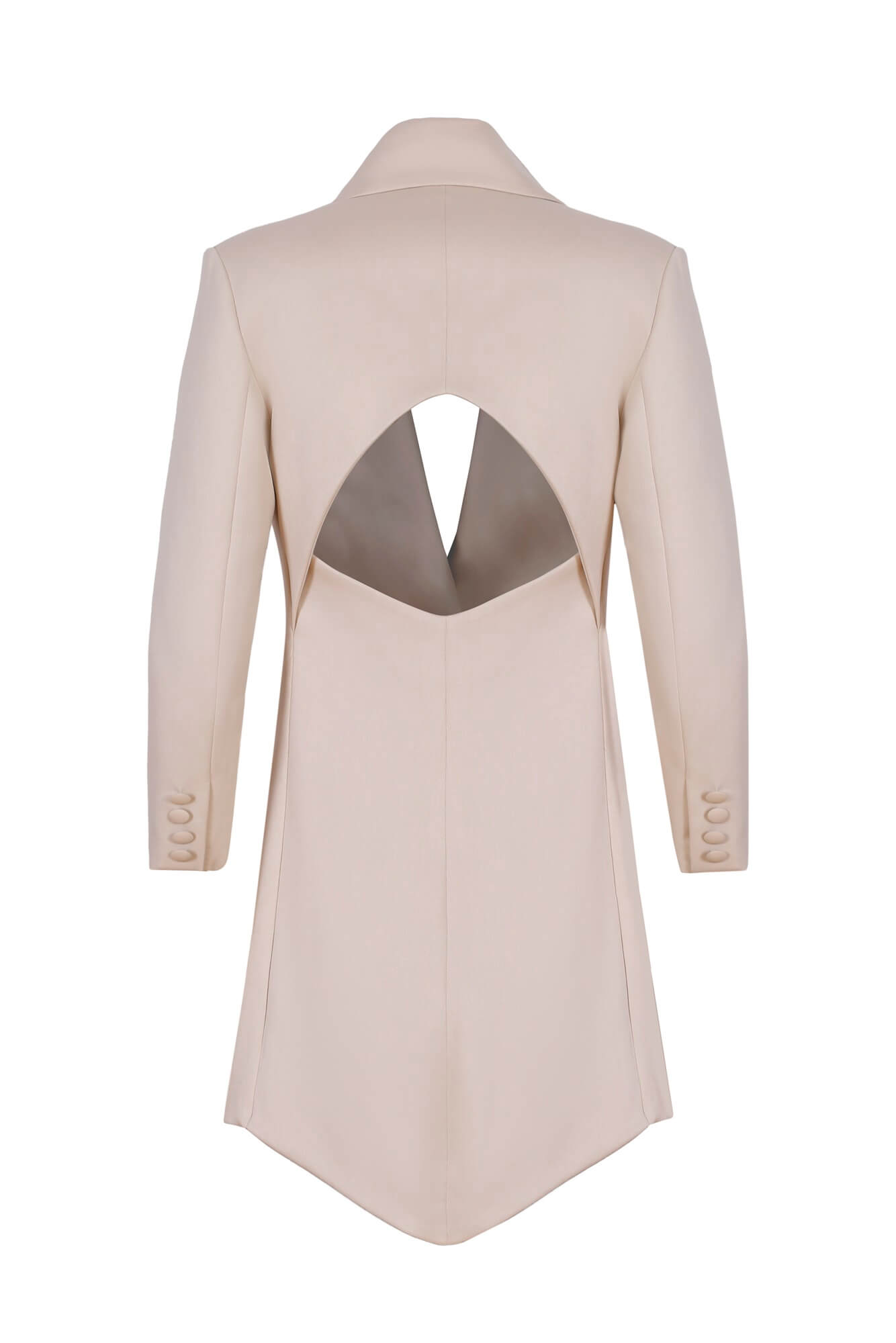 Odessa Asymmetric Blazer Dress 6 Odessa Asymmetric Blazer Dress - Görsel 6