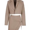 Maraya Cropped Blazer & Skirt