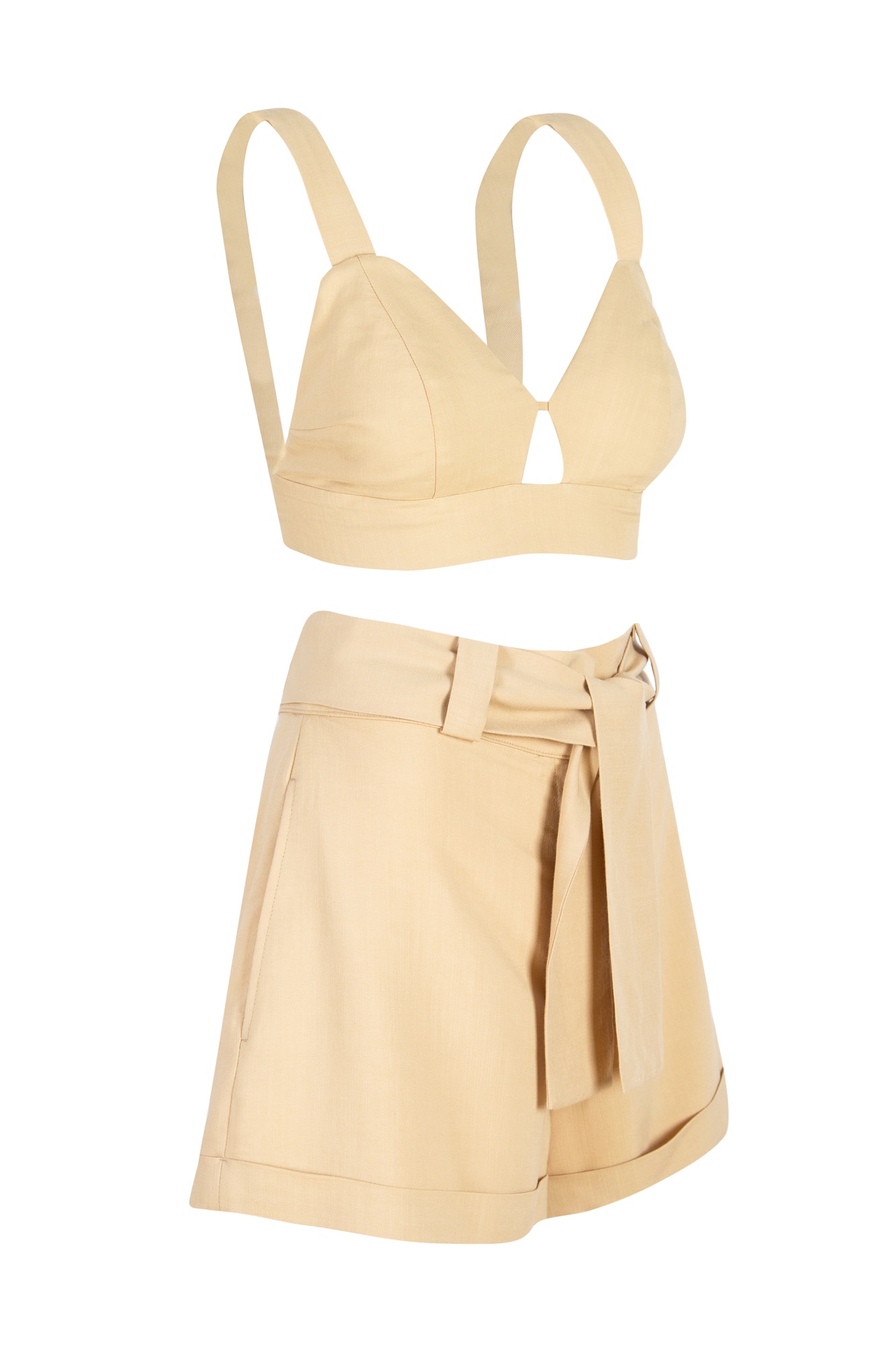 Carla Crop Top & Short 2 Carla Crop Top & Short - Görsel 2