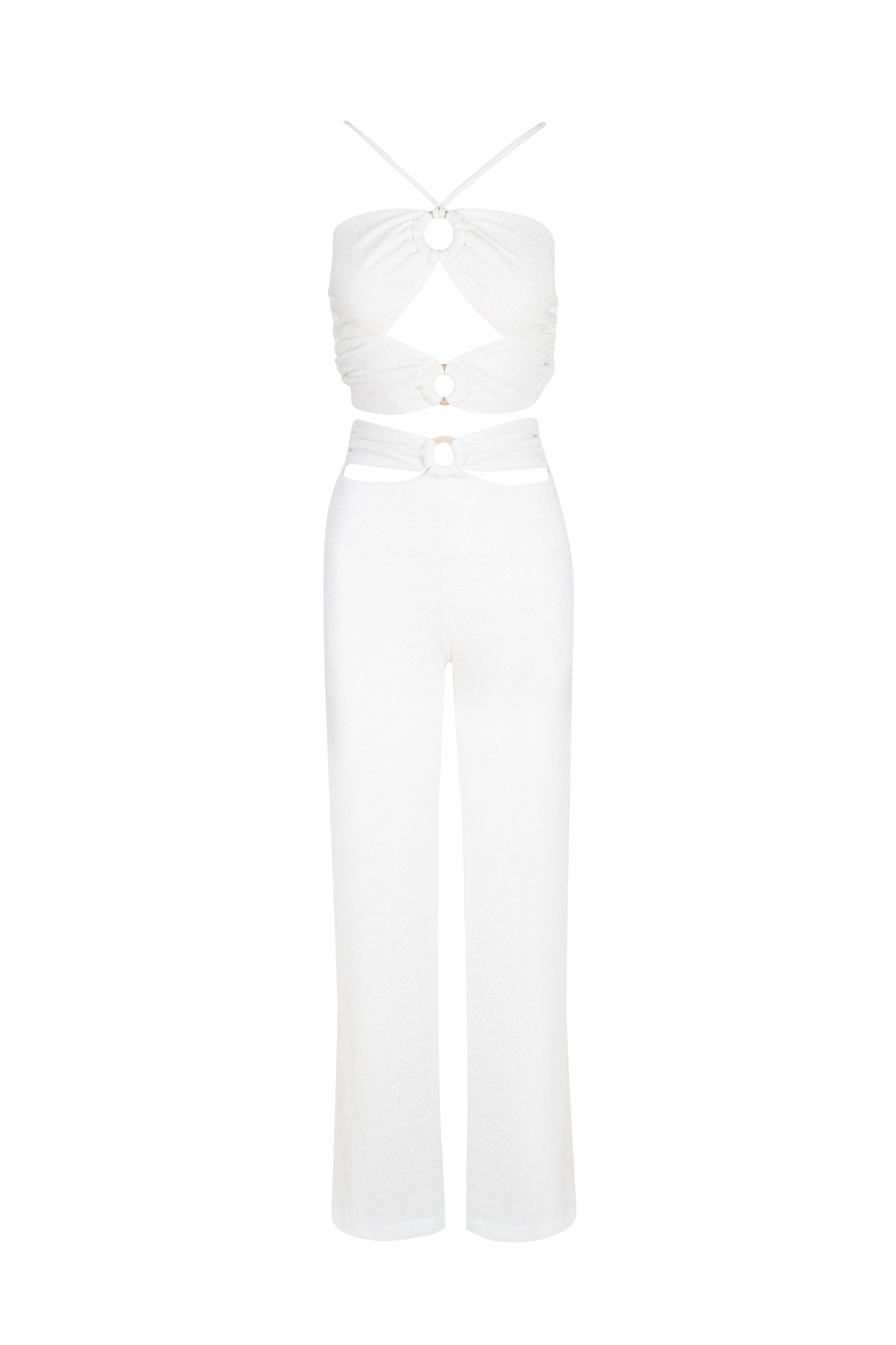 Shine Crop Top & Pant 1 Shine Crop Top & Pant
