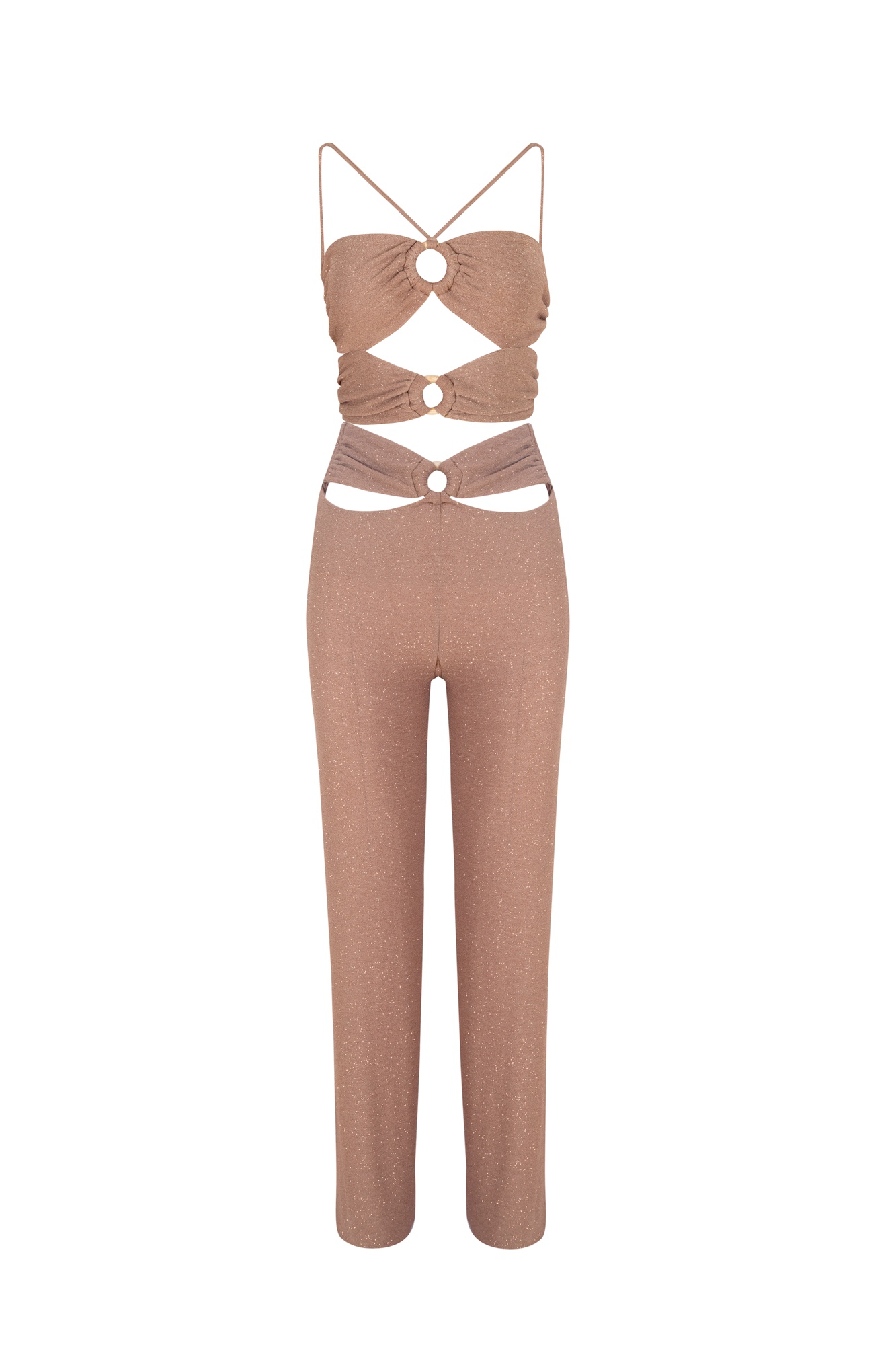 Shine Crop Top & Pant 1 Shine Crop Top & Pant