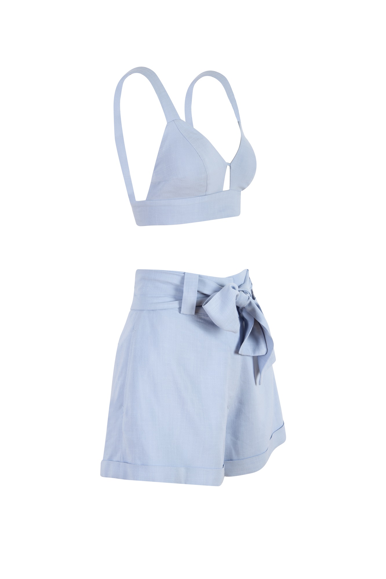 Carla Crop Top & Short 2 Carla Crop Top & Short - Görsel 2