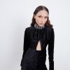 Laura Velvet Mini Dress 4