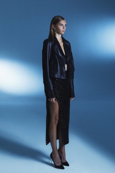 Alternative view of Clara Leather Skirt